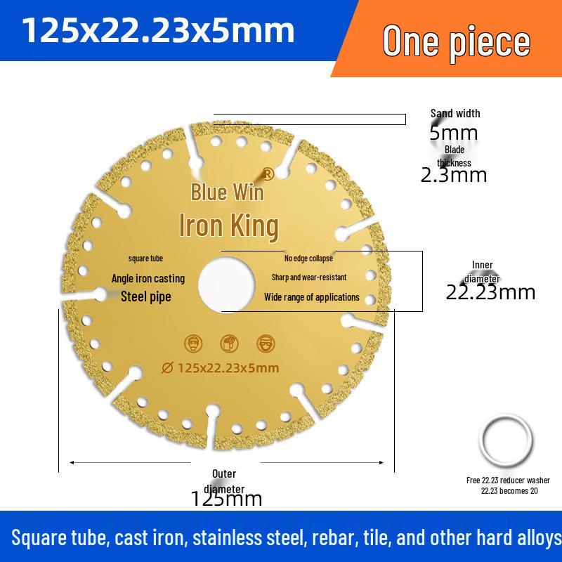 Iron Cutting King Saw Blade - Metal Alloy Angle Iron Diamond Blade