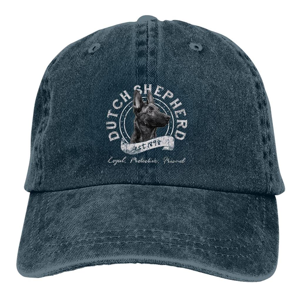 Dutch Shepherd Dog Breed Design Classic Baseball Cap Men Hats Women Visor Protection Snapback Dog Lover Caps