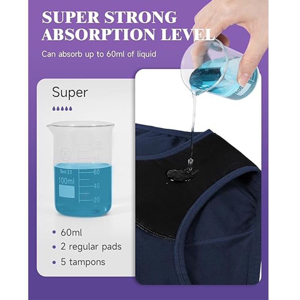 High Water Absorption Women's Menstrual Underwear Cotton Cotton Briefs  Girlfriend Gift
