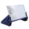 10inch 3D Magnifier Foldable MultiAngle Amplifier Mobile Phone Stand Screen Projector(Bleu )