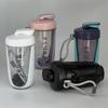 600 ml Mixer-Shaker-Flasche mit Schneebesen, Kunststoff-Protein-Shakes, auslaufsicherer Becher für Workout, Fitnessstudio, Sport