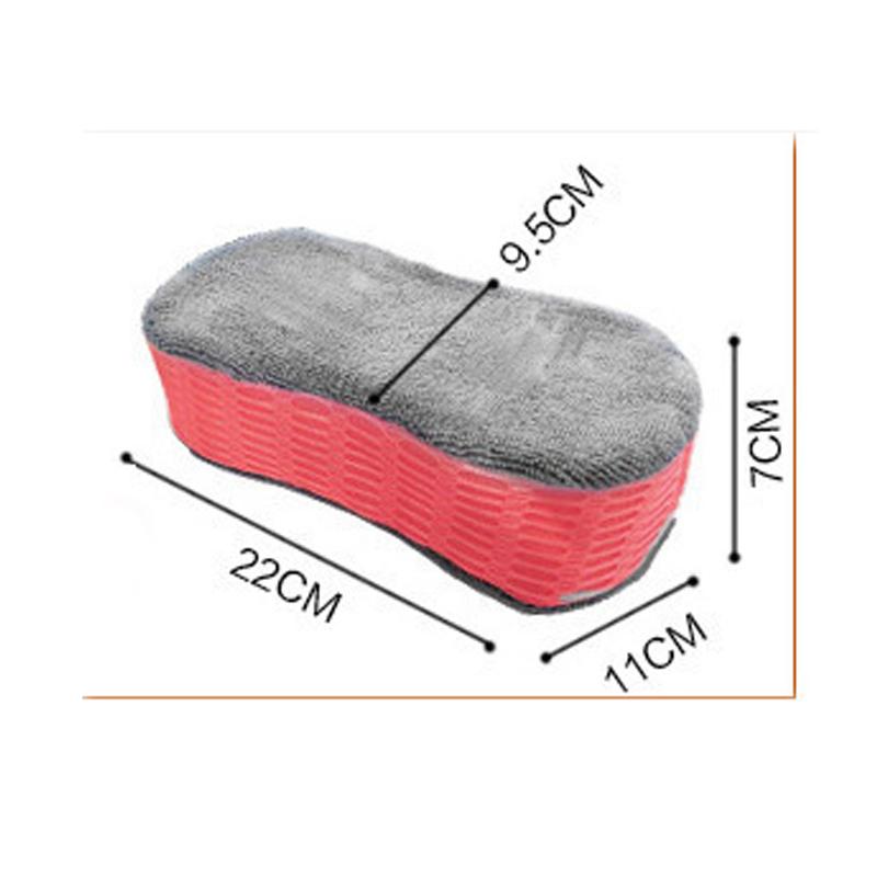 Car Wash S form Sponge Bone Design Car wash mesh sponge For Polishing Porous Car Motorcycle Washer Care Cleaning Sponge Brushes