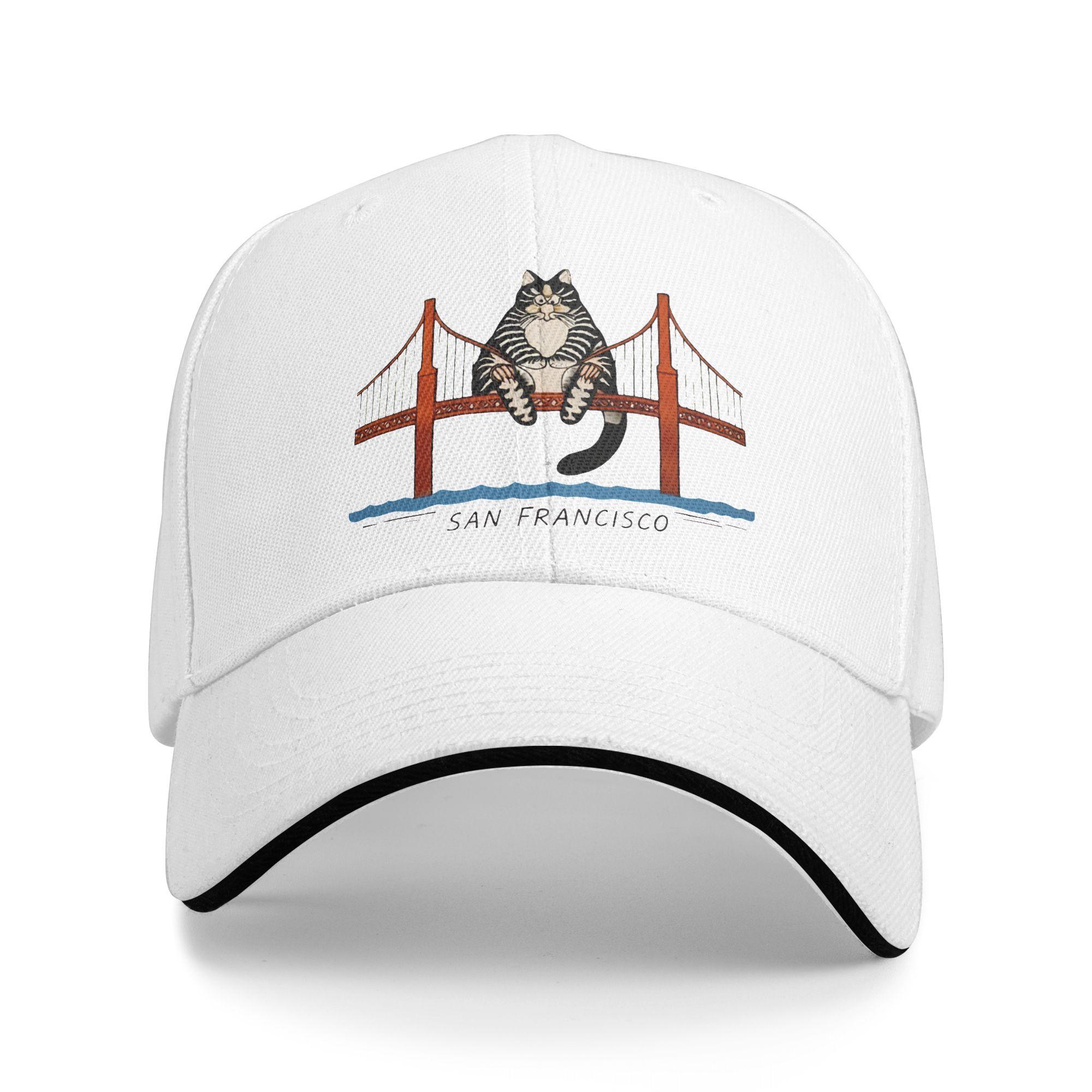 

Ryan Gosling Cat Golden Gate Bridge Project Hail Mary Baseball Cap Men Design Trucker Hat Summer Vintage Hunting Snapback Cap One Size белый
