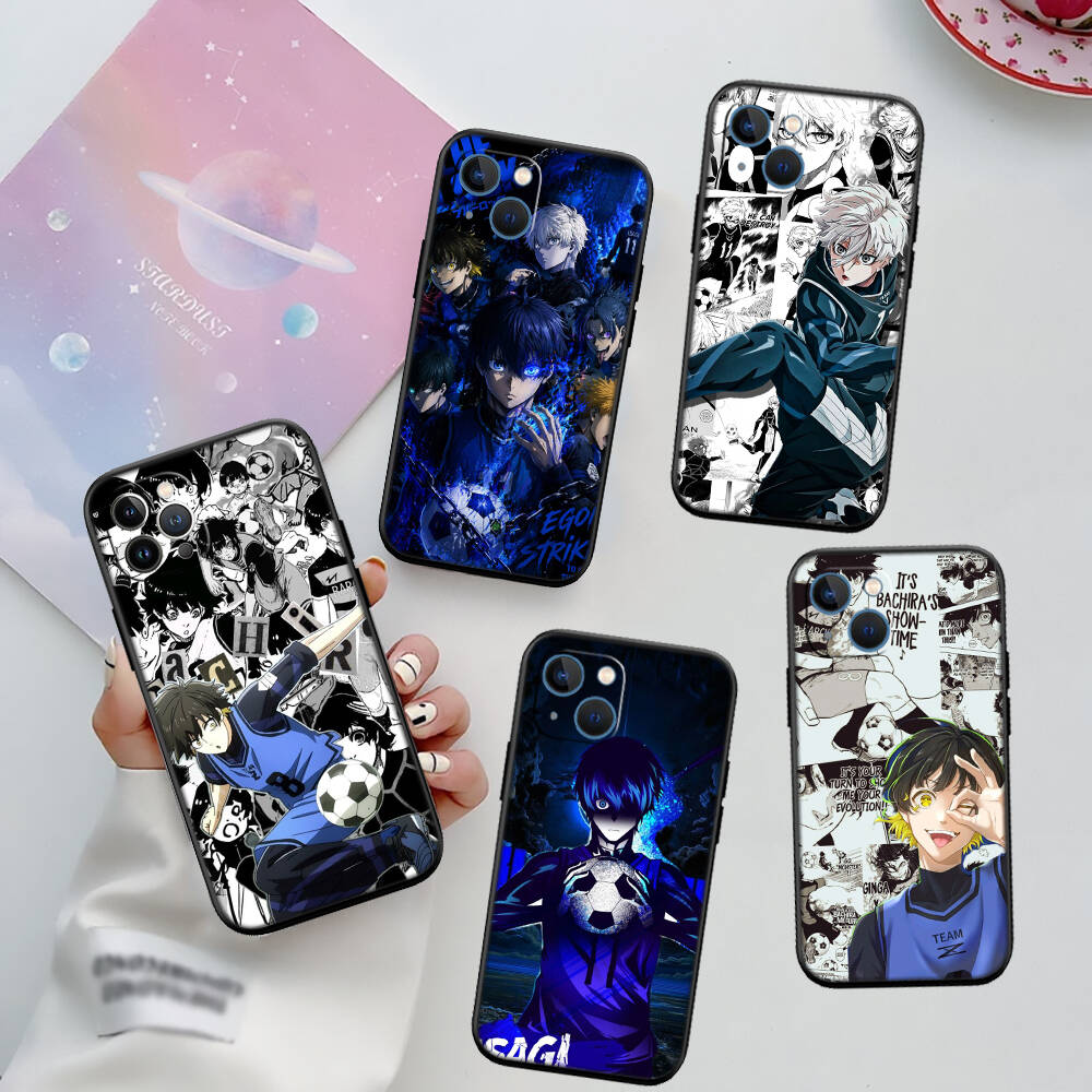 Blue Lock Phone Case for Xiaomi Poco C40 C51 C50 C55 C65 C71 C75 C85 F8 F7 F6 F5 F3 F2 X7 X6 X4 X3 M7 M6 M5 M4 M3 M2 Pro