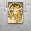 Art Nouveau Classic Poster Rusty Metal Plaque Retro Decorative Plate Bar Man Cave Garage Club Metal Sign Wall Decoration