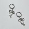Sweet Cool Bowknot/Thread Star Pendant Earrings Fashion Hoop Earrings Jewelry
