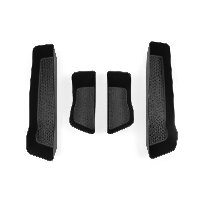 Door Slot Storage Box for BYD Atto 2 Yuan UP 2024 2025 EV Car Side Door Organizer Tray Interior Vehicle Accessories Modified
