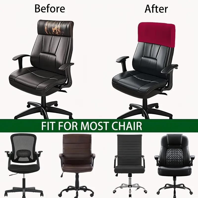 1PC elastic chair back cover dustproof high elasticity office chair cover comfortable home office chair back protective cover
