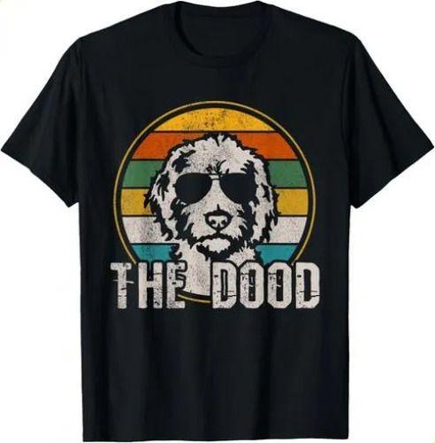T-skjorte Golden Doodle Den 2026 Dood Vintage Retro Hund Gave