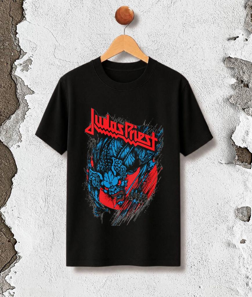 Judas Priest Throwback Band T-Shirt - Defenders of the Faith