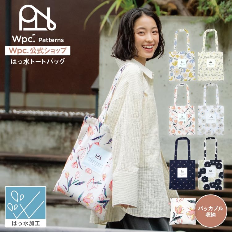 Patterns Tote Florage Wpc. Water-Repellent Bag, Off, W108-592-204