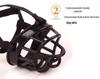 Adjustable Silicone Anti-Bite Dog Training Muzzle