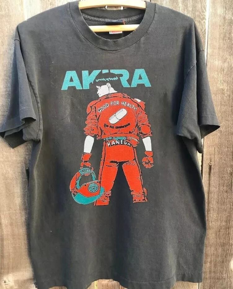 Akira Anime Shirt, Akira Anime Charcoal T-shirt Unisex S-5XL Gift For Fan Unisex T-Shirt L