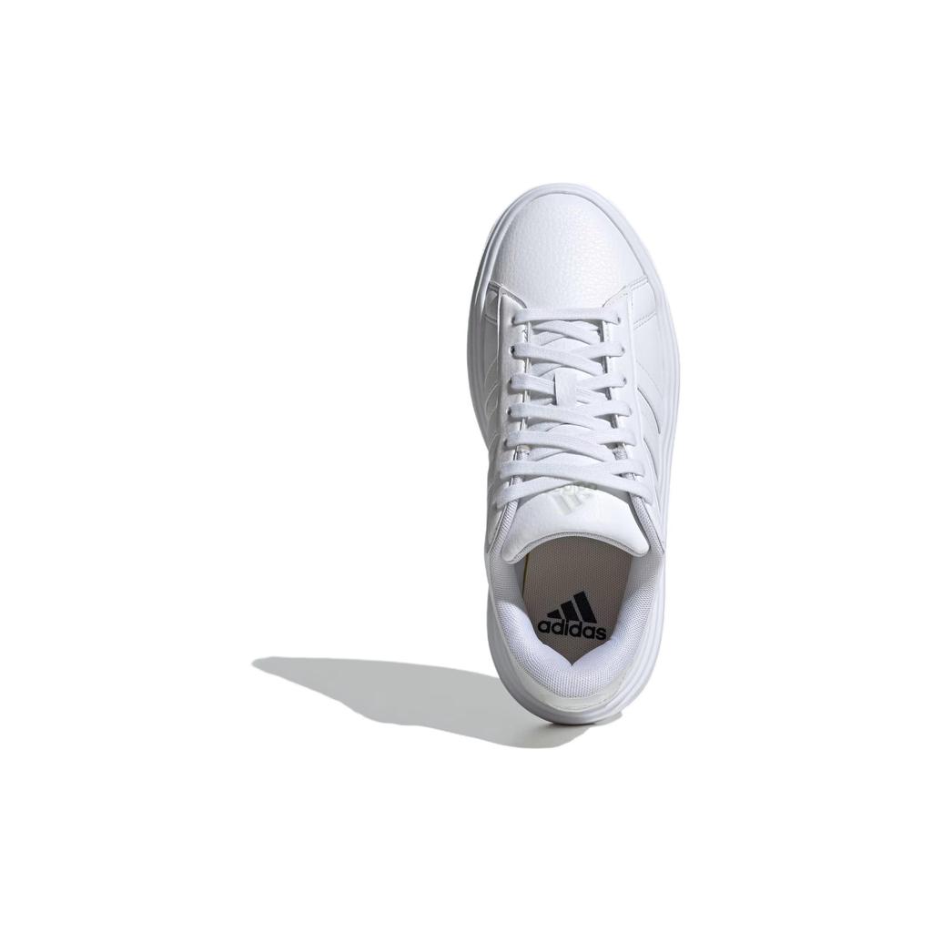 New Adidas Grand Court Platform Cloud White Crystal White Women's IE1089