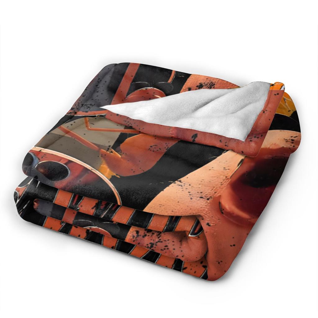Vintage Marcus the Worm Meme Blankets Fleece Summer Air Conditioning Multi-function Warm Throw Blankets for Sofa Bedroom Quilt