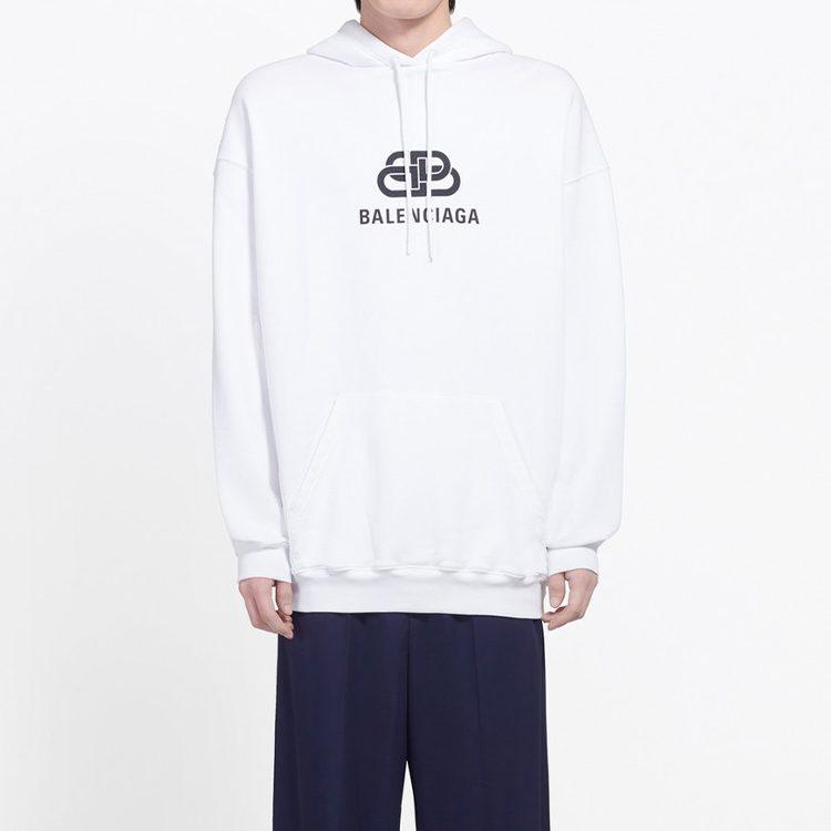 Balenciaga Bb Fleece Hoodie 570811TEV199044