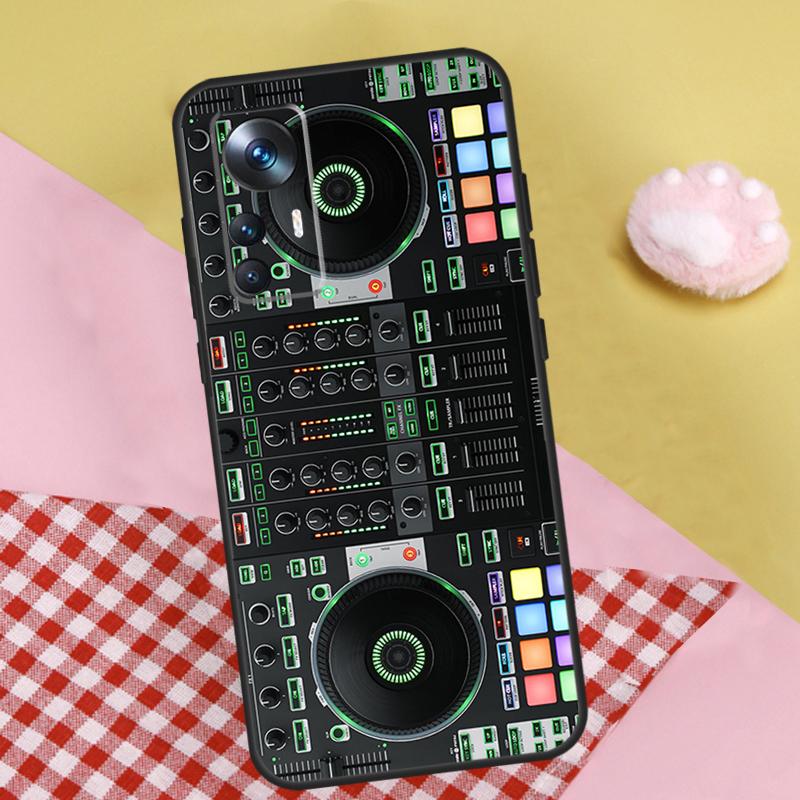 Electronic Music DJ Controller Mixer Case For Xiaomi 15 Ultra 13 14 13T 14T 15T 17 Pro Max Cover For POCO X7 Pro X5 X6 F5 F6 F7