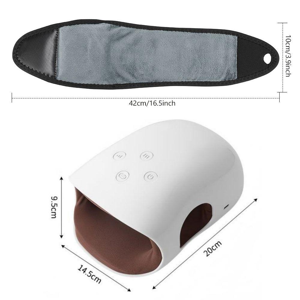 Kneading Rollers Cordless Hand Massager Heat Compress Airbag Compression Massager  Gift Idea