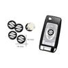 14mm Car Remote Key Sticker Aluminum Emblem Decal For Suzuki Vitara Jimny Alto Scross Baleno Samurai Kaiser Across Kizashi Swift