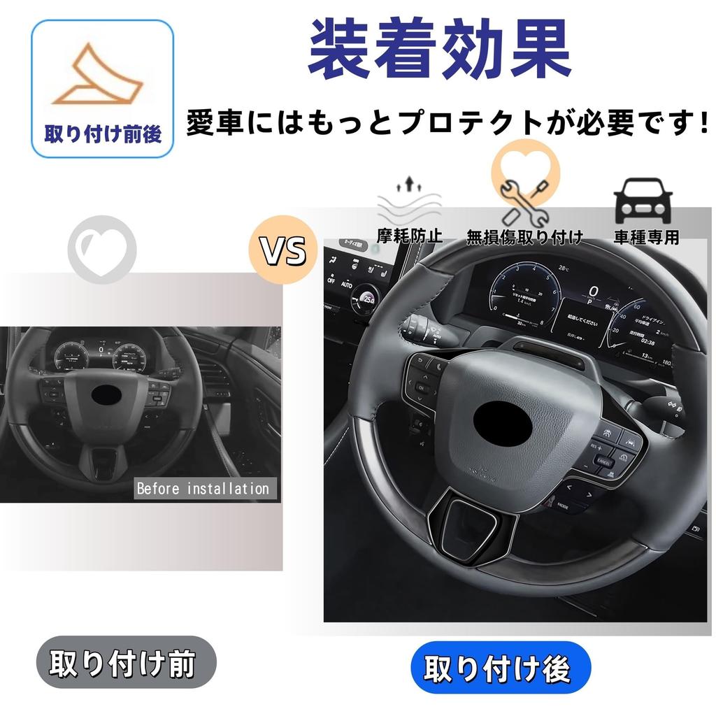 Glealcco Compatible with New Alphard/Vellfire 40 Series Accessories Steering Panel