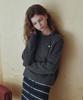 LOEIL Round Raglan Knit - Charcoal