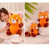 Red Panda Plush Doll Soft Stuffed Animal Doll Huggable Pillow Soft Cute Doll Plushies Appease Toys Bedroom Decor Plush Toy
