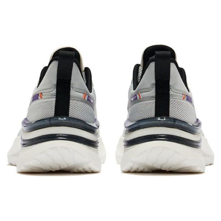 Erke Tianma 2.0 Comfortable Shock Absorbing Wear Resistant Breathable Low Top Running Shoes Men Sneaker Gray 51124103125-108
