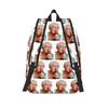 Grandma Granny Ice Cream T Shirt Backpack Hot Sale Daypack Large Capacity BookBag School Bag Shoulder Bags for Men Women