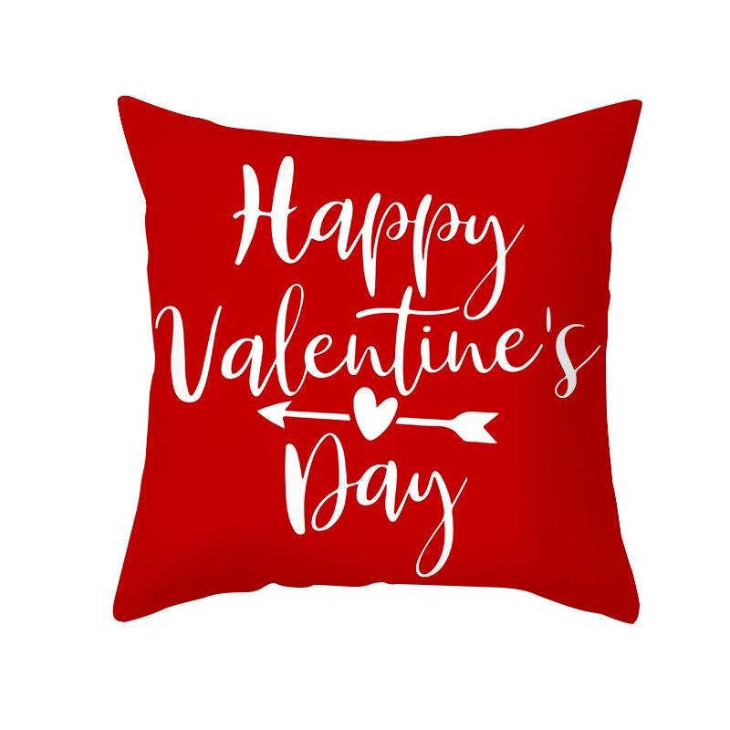 New Valentine's Day Theme Pillow Cover Home Pillow Cushion Cover