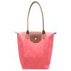 Shoulder Bag Le Pliage 28 Solid Color Logo Snap Zipper Closure Cowhide Trim Tote Tote Shopping Dumpling Hand Medium Size Women's 2605089P76