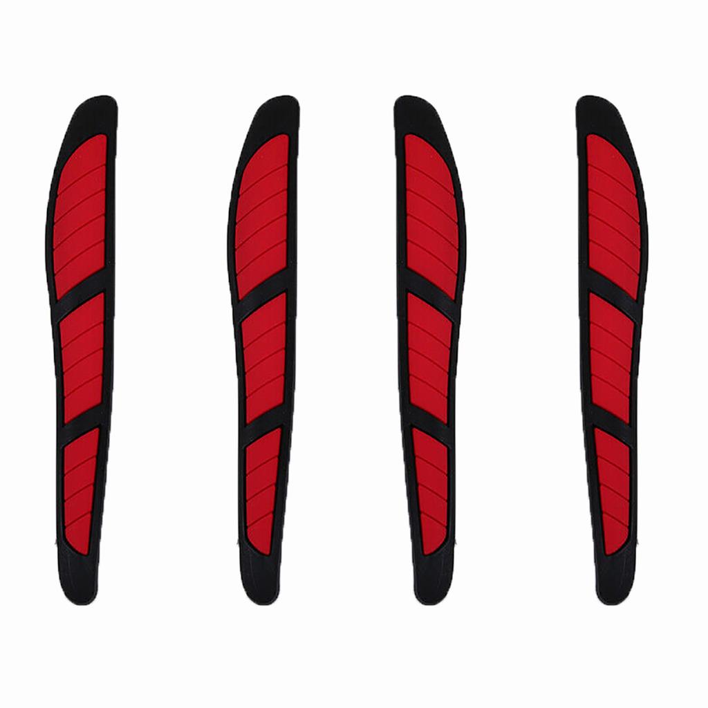 2/4pcs Edges Rearview Mirror Guard Strip Protector Anti-collision Sticker Fashion Cars Accessory