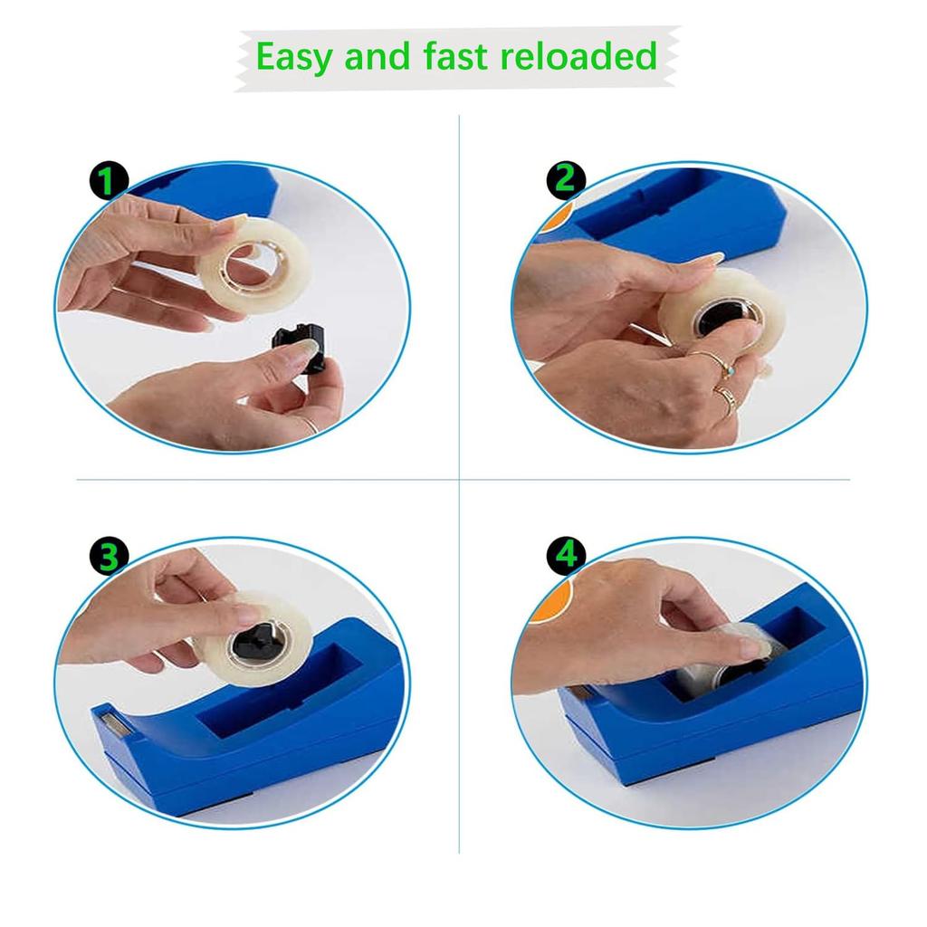 Transparent Tape 12 Pack Refills Rolls 3/4 x 1000 Inches, 1 inch Core, for Office, Home, School.