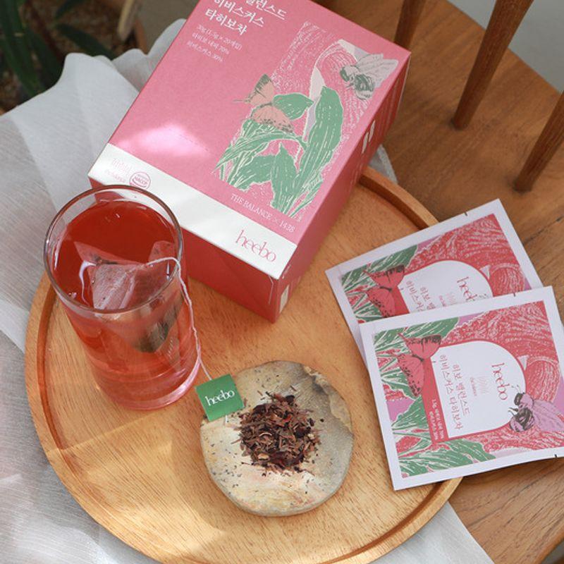 Hibo Balanced Hibiscus Taheebo Tea 3 Boxes (1.5g X 60EA)