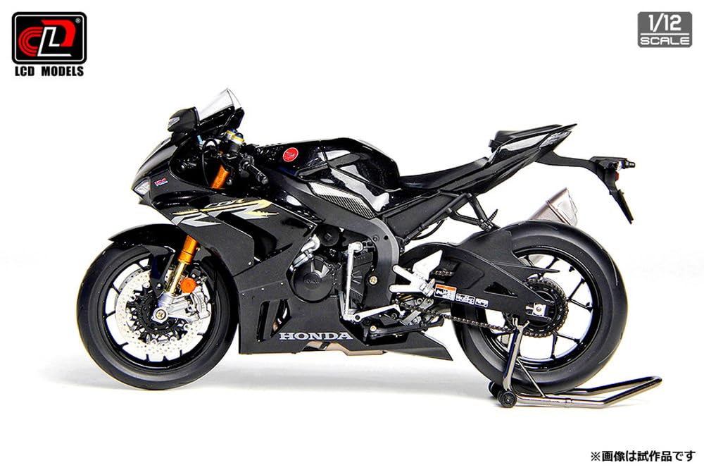 LCD MODELS Honda FIREBLADE SP Finished Product 1/12 CBR1000RR-R (Black Color)