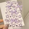 Neue Strass-Schmetterlings-Gesichtsaufkleber mit Perlen, temporäre Tattoo-Aufkleber, langlebig, wasserdicht, Glitzer-Lidschatten, Körper für Festival-Make-up