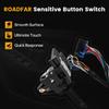 ROADFAR Turn Signal Switch Multi-Function Combination Switch, Push Button, Black, Manual Operation, Fits 2000-2005 Chevy Impala with Cruise Control,