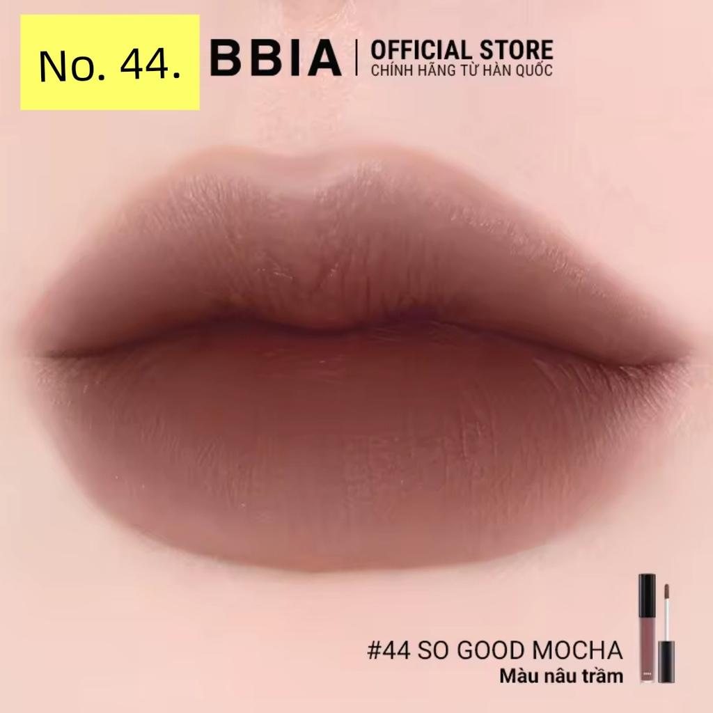 South Korea Genuine Goods BBiA Velvet Long Tube Velvet Matte Lip Lacquer Velvet Matte Matte Finish Lipstick Classy Color
