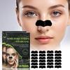 Blackhead Stripe Removal, Blackhead Patch Clean Pores Acne Blackhead Nose Strip, 24pcs/1box