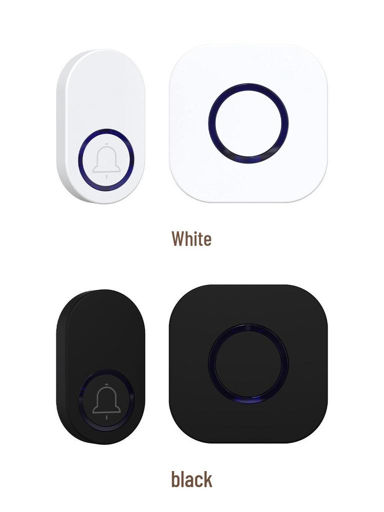 38-Ringtone Wireless Doorbell with Long-Distance Pager & Remote Control