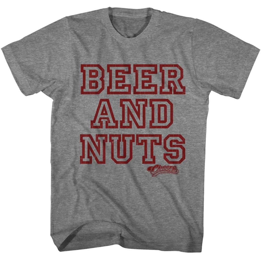 Cheers TV Show Beer And Nuts Men s T Shirt XL