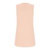 Women's Fashion Sexy Pleated Square Neck Color Sleeveless Vest Top