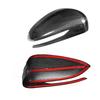 Real Carbon Fiber Rear View Mirror Cover Exterior Accessories For Genesis G70 -2025 Left Hand Drive