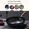 Pure Iron Non-Stick Wok