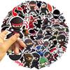 50 Cartoon Ninja Doodle Stickers DIY Decorative Guitar Notebook Suitcase DIY Waterproof