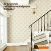 Dik 3D Geometrisch Zelfklevend Behang Afpellen en Plakken Contactpapier voor Wandrenovatie Meubel Make-over