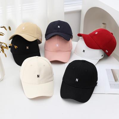 Spring And Summer Embroidery Breathable Baseball Cap Female Sunshade Versatile Face Small Soft Top Cap Male