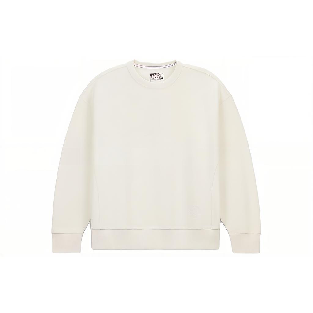 New Converse FW23 Gold Label Series Sweatshirts Unisex Ivory 10025916-A02