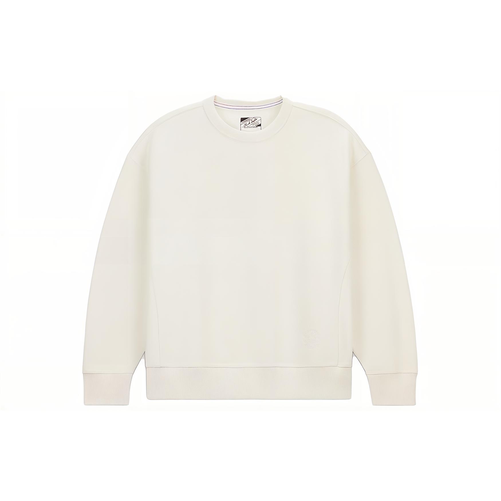 

New Converse FW23 Gold Label Series Sweatshirts Unisex Ivory 10025916-A02 M