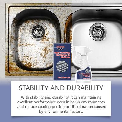 Rust Removal Liquid For Kitchen High-efficiency Practical Rust Spray For Home Bathroom