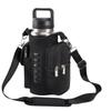Portable Insulated Crossbody Bottle Holder - Large Capacity, Sporty Style, Wetsuit Material
